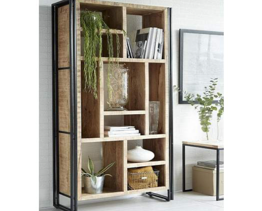 Cole Industrial Multi Shelf Bookcase
