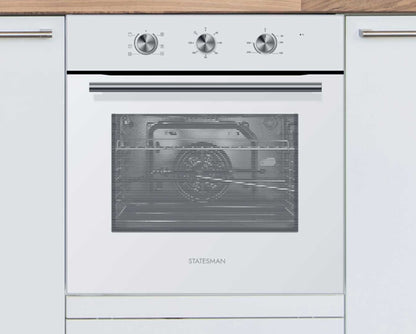 Statesman BSF60WH Built-in Fan Oven White