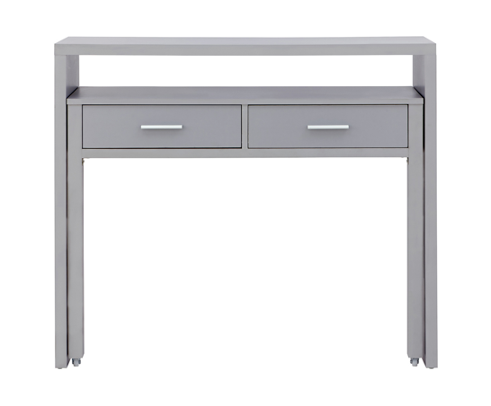 Relix Extending Console Table- Grey