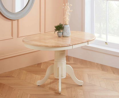 Charlie Round Extending Dining Table