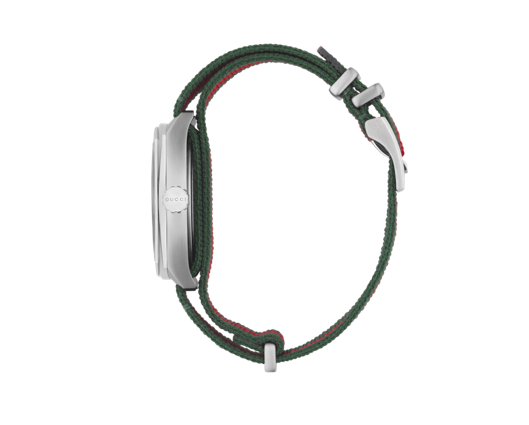 Gucci GG2570 Gents Green and Red Strap Watch
