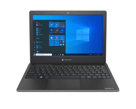 Dynabook Satellite Pro 11.6" 128GB SSD Windows 10 Pro Laptop Black