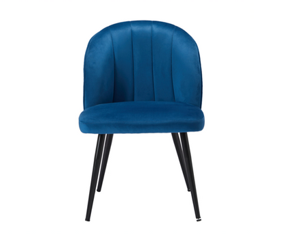 Octavia Dining Chair Blue (Pair)