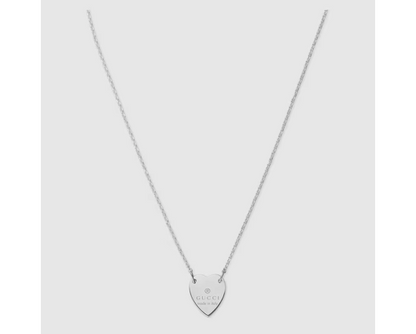 Gucci Trademark Heart Motif Necklace