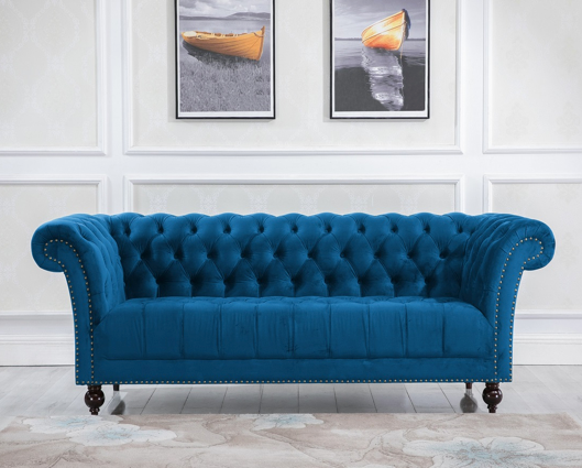 Highland 3 Seater Sofa - Midnight Blue