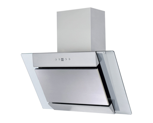 SIA AGL61SS 60cm Angled Chimney Cooker Hood Extractor Fan Stainless Steel
