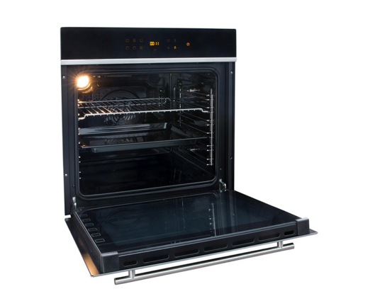 SIA BISO6SS Built-in Single Electric Oven Touch Control LED Black