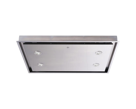 SIA CLN90SS 90cm Ceiling Cooker Hood Extractor Fan In Stainless Steel