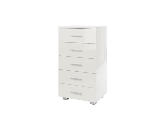 Luna 5 Drawer Narrow Chest of Drawers