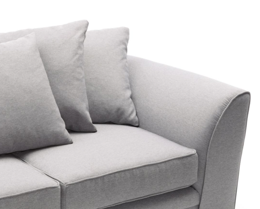 Daisy 3 Seater Sofa - Light Grey