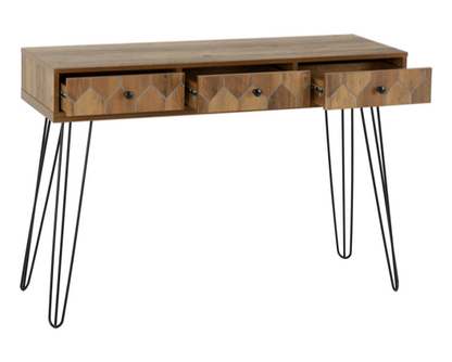 Oakland 3 Drawer Console Table