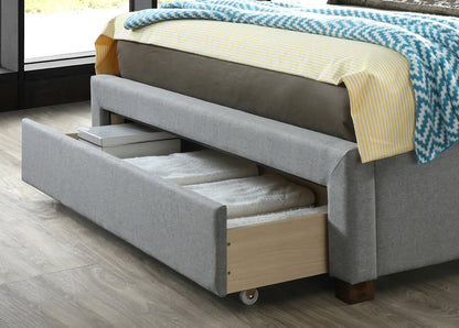 Sienna Double Bed - Grey