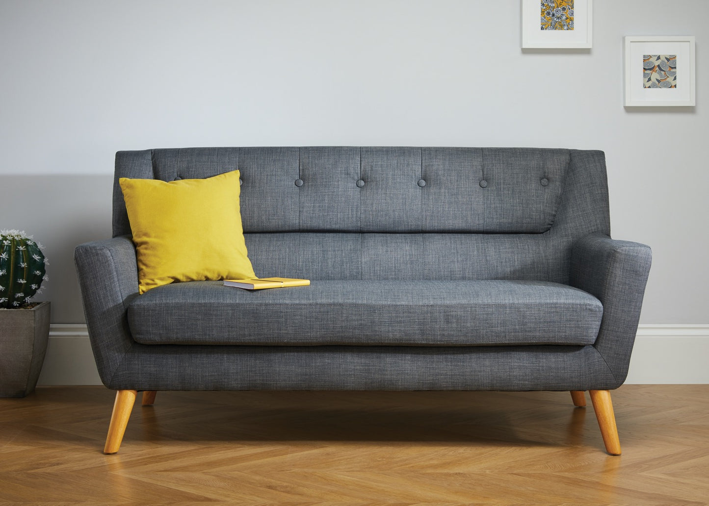 Landon Large Sofa - Grey