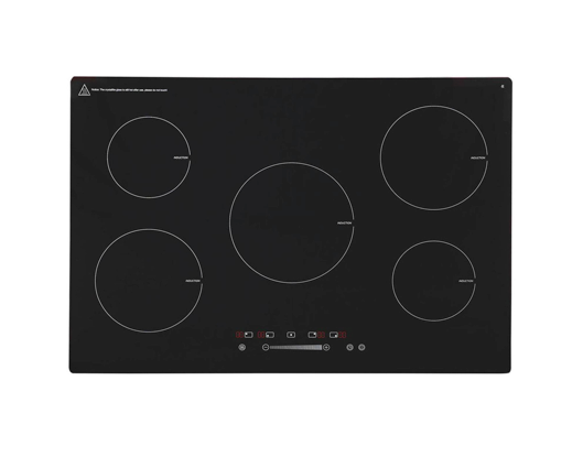SIA INDH90BL 90cm Touch Control 5 Zone Induction Hob Black 