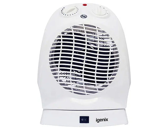 Igenix IG9021 2000W Upright Fan Heater White