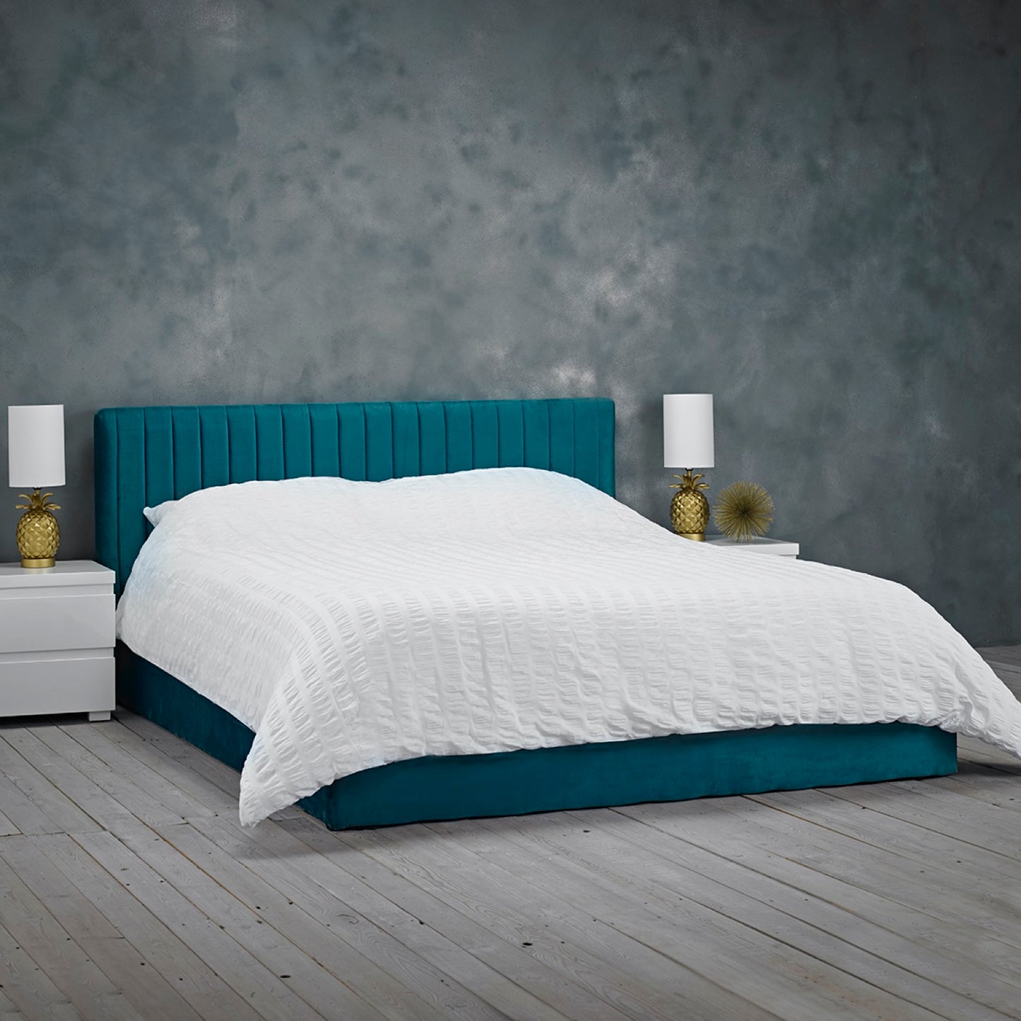 Briar Teal Double Bed