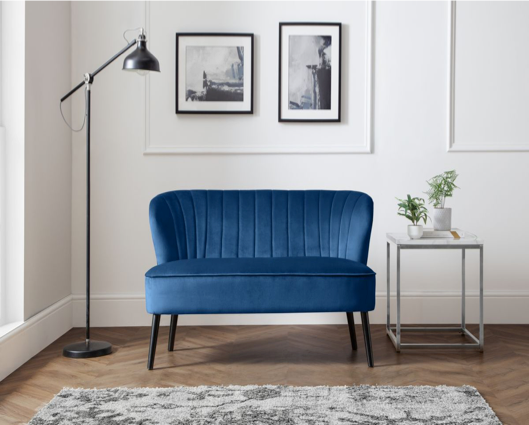 Pearl 2 Seater Blue