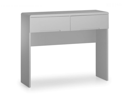 Empire Dressing Table with 2 Drawers - Grey