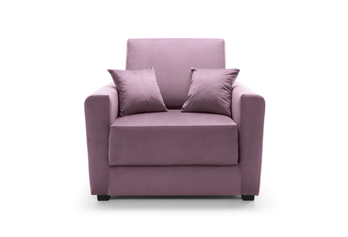 Pink single sales sofa bed