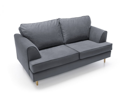 Hollie 2 Seater Sofa - Dark Grey