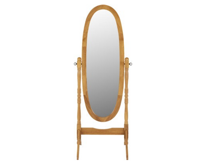Clemence Cheval Mirror - Antique Pine
