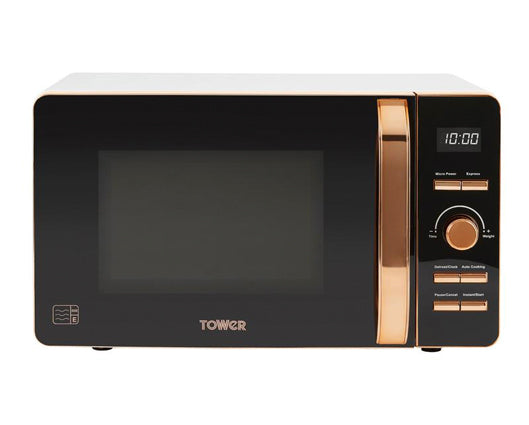Tower 800W 20L Digital Microwave Rose Gold