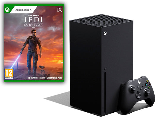 Xbox Series X Console with Star Wars Jedi Survivor