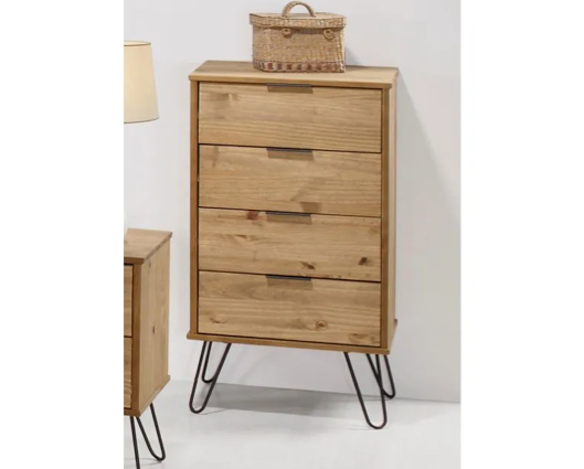 Austin 4 Drawer Narrow Chest of Drawers