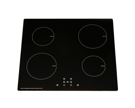 SIA INDH60BL 60cm 4 Zone Touch Control Electric Induction Hob Black 