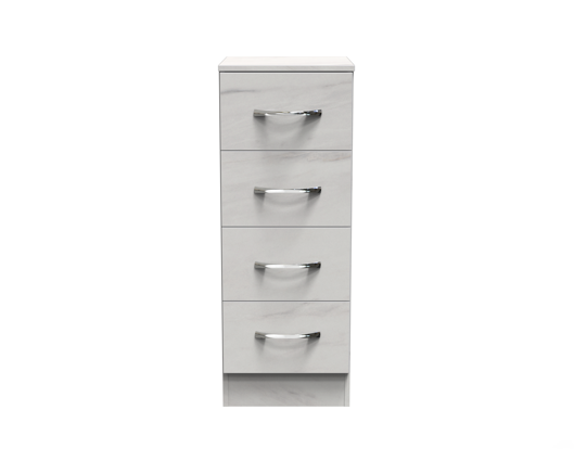 Ambar 4 Drawer Tall Chest-Marble 