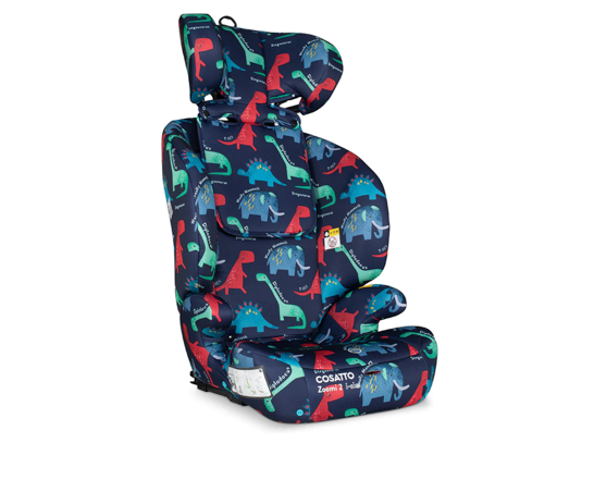 Cosatto Zoomi 2 I-size Group 123 Car Seat D is for Dino