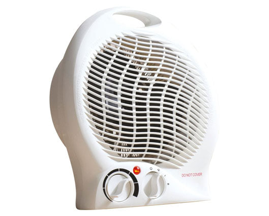 Daewoo 2000W Upright Fan Heater with Thermostat
