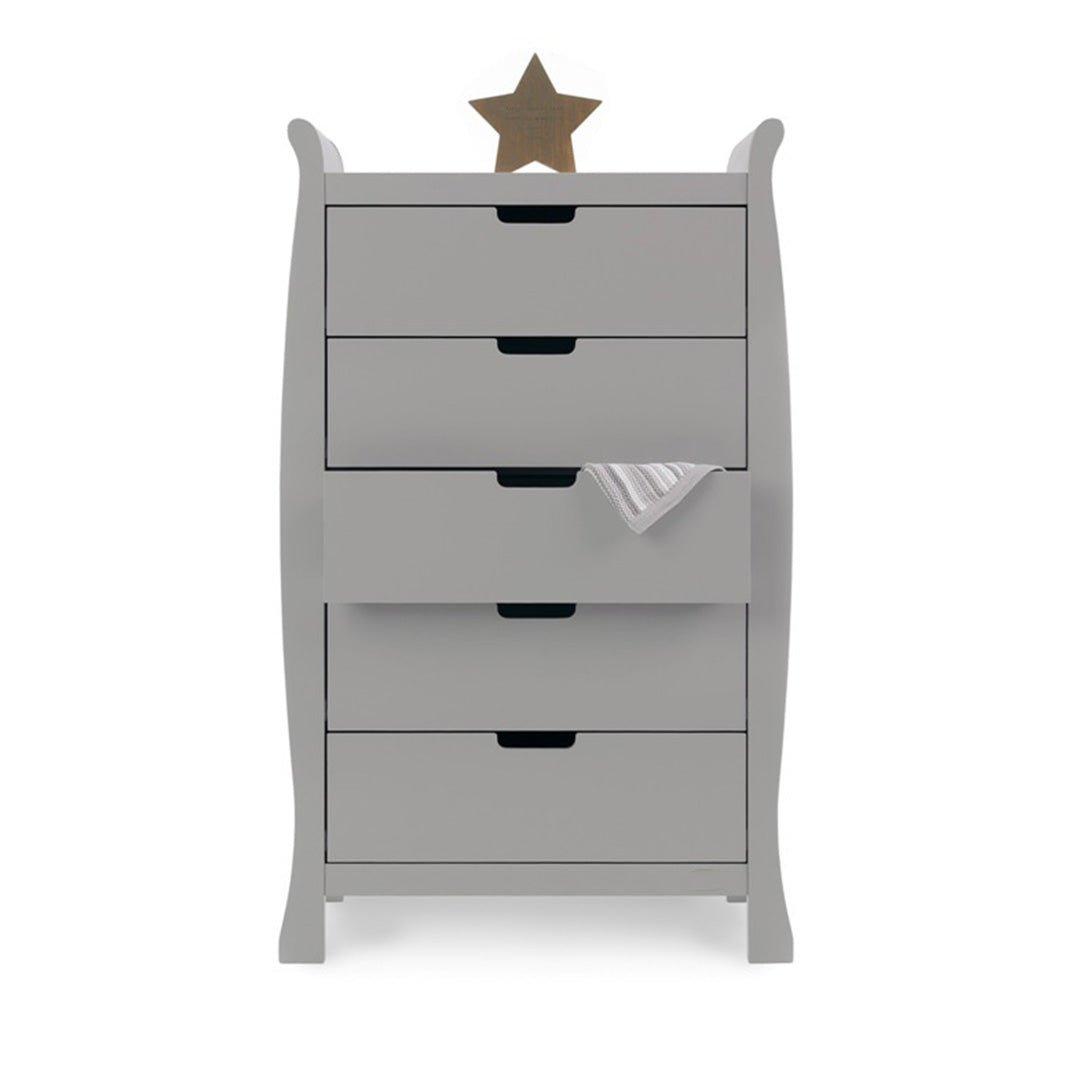 Seren Tall Chest Of Drawers-Warm Grey