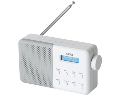 Akai Compact DAB Digital Radio
