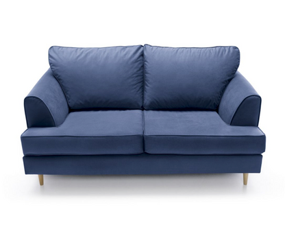 Hollie 2 Seater Sofa - Oxford Blue