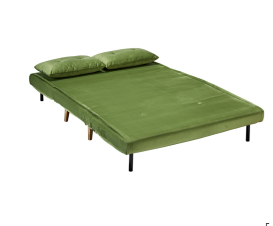 Mila Sofa Bed- Green