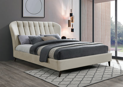 Eleanor Small Double Bed - Warm Stone