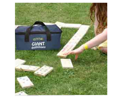 Giant Dominoes with Bag