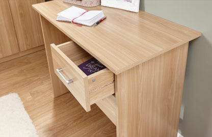 Princeton 2 Drawer Desk-Oak