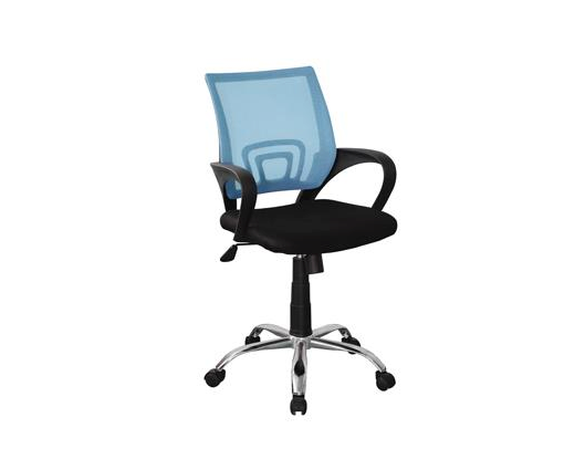 Loft Home Office Study Chair Black Mesh Back