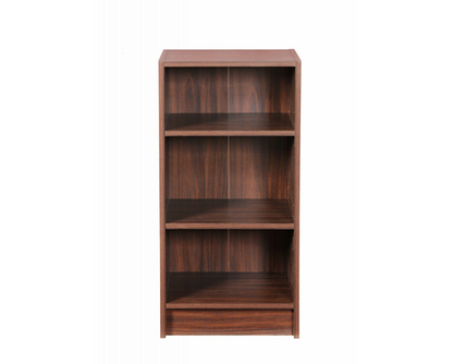 Small Narrow Bookcase-Walnut