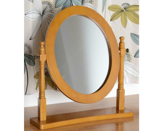 Clemence Dressing Table Mirror - Antique Pine