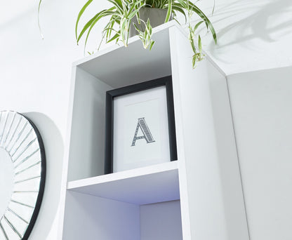 Graze Tall Shelf Unit with LED-White