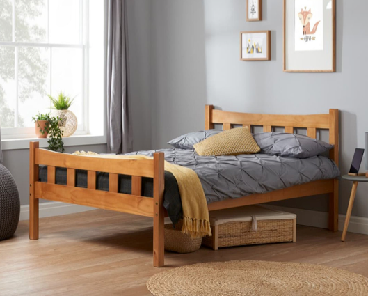 Mulberry Small Double Bed - Pine