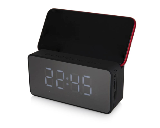 Akai Alarm Clock Bluetooth Speaker Black
