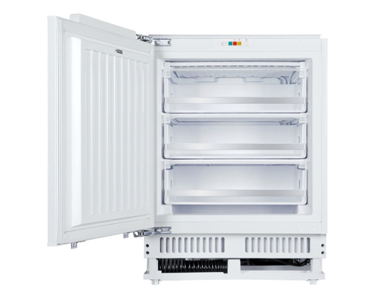 SIA RFU103 Built-In 105L Under Counter 3 Drawer Freezer White 