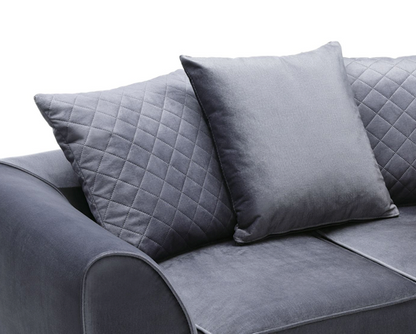 Chevelle 2 Seater Sofa - Dark Grey