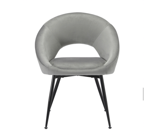 Londyn Dining Chair (Pair)- Grey