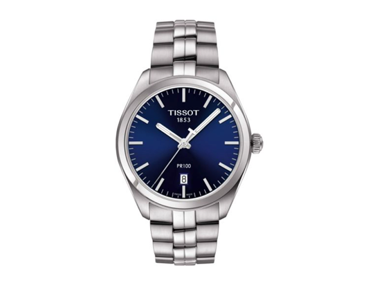 Tissot PR100 Quartz Blue Dial Watch