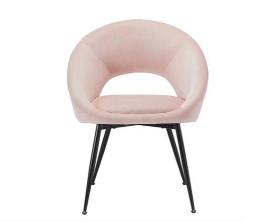 Londyn Dining Chair (Pair)- Pink